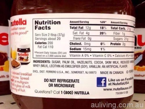 Nutella巧克力酱