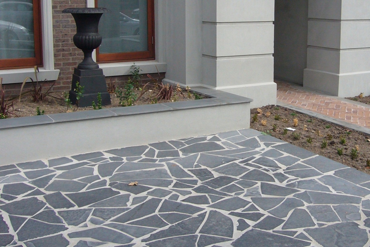 Image result for how to lay crazy paving