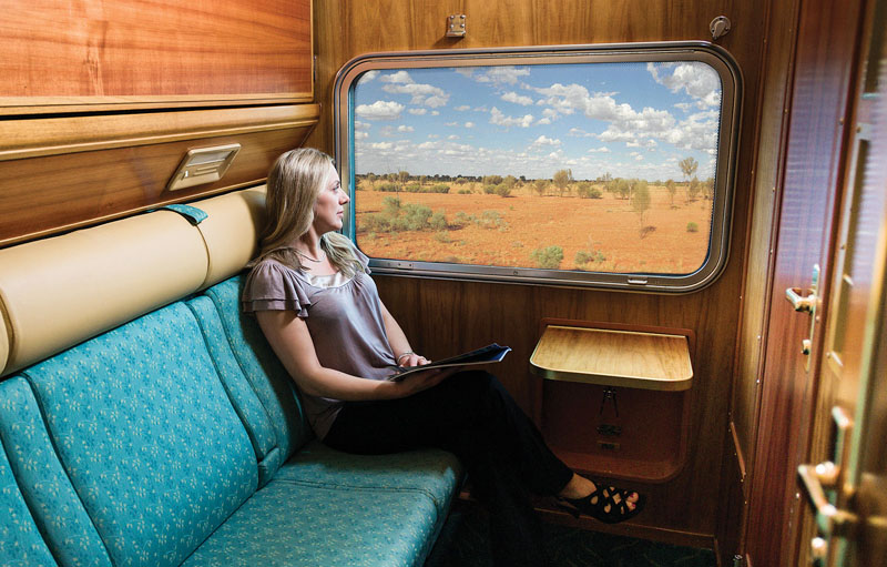 Onboard-The-Ghan-passenger-train