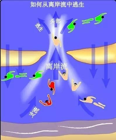 离岸流，断裂的海浪，比鲨鱼凶残20倍！夏天带孩子去海边的家长一定要防范这个！