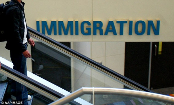 More than 60,000 illegal migrants are living Australia, the vast majority of whom are overstayers (stock image)