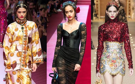 Dolce & Gabbana 秀場圖