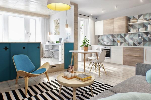 40平米小公寓完美精裝-小空間也能有大格局！