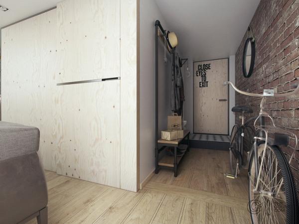 40平米小公寓完美精装-小空间也能有大格局！