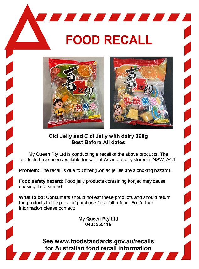 This recall is the latest in a string of 19 product recalls by the ACCC in the last week alone
