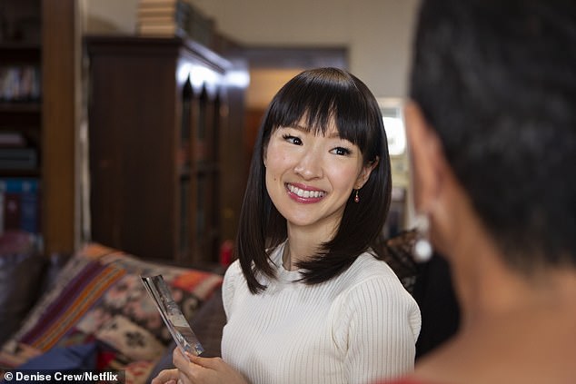 Japanese 'organising consultant' Marie Kondo (pictured) became a Netflix star after her decluttering book took the world by storm