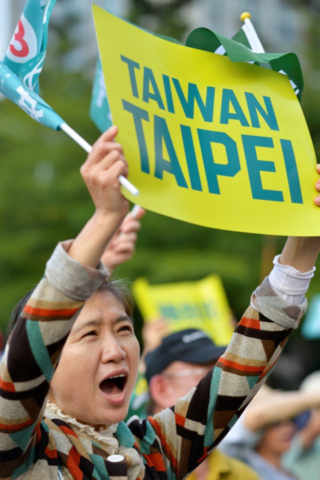 台灣2020總統大選進入倒計時（圖片來源：CHRIS STOWERS/AFP/Getty Images）