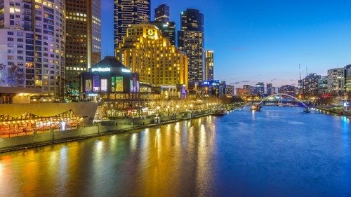 圖為澳洲墨爾本。