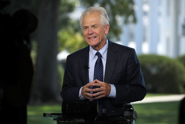 白宮貿易顧問納瓦羅（Peter Navarro）。（圖片來源：Chip Somodevilla/Getty Images）