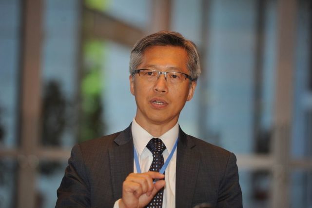 中研院院長廖俊智。（圖片來源：中央社）