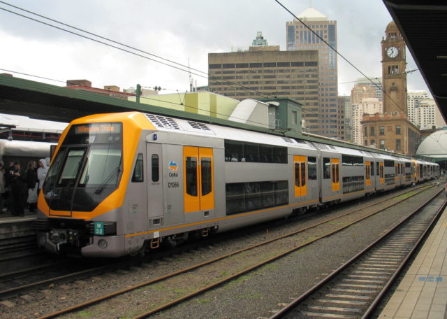 悉尼铁路M系列车。（图片来源： I, Jason Antony/Wikimedia Commons/CC BY 2.5）