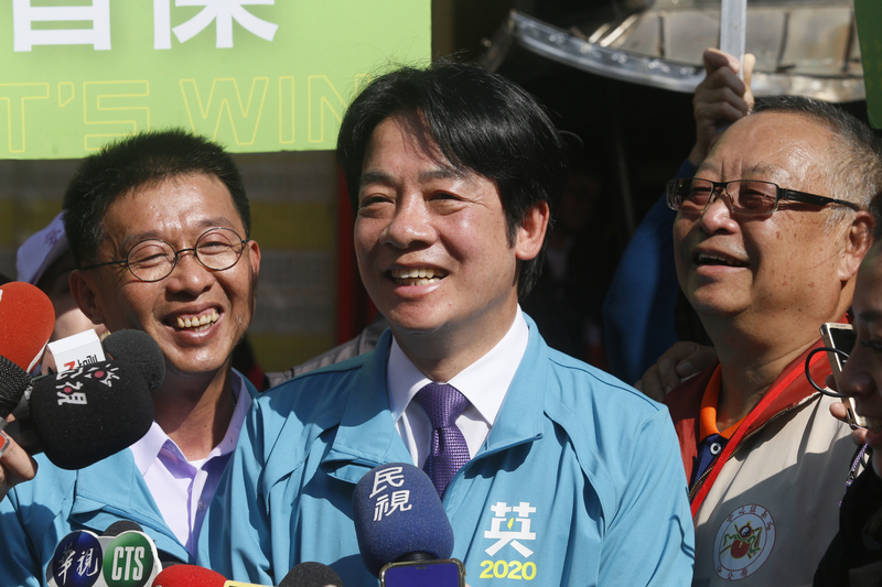 台灣副總統候選人賴清德（圖片來源：中央社）