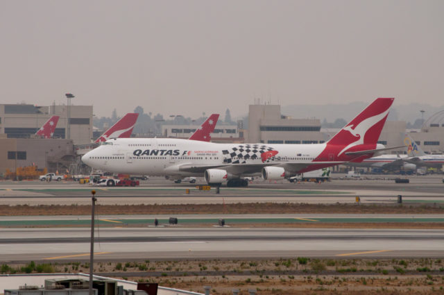 澳大利亞航空（Qantas）。（圖片來源：skinnylawyer/Wikimedia Commons/CC BY-SA 2.0）