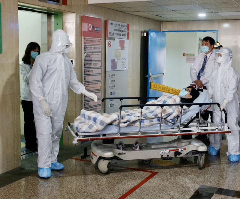 武漢肺炎疫情擴散，台灣出現首例確診病例