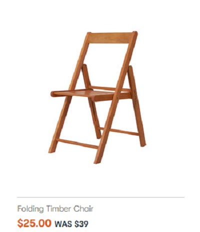 折叠式木椅