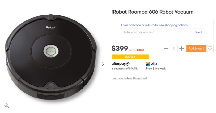 iRobot Roomba 606掃地機器人