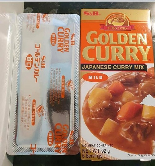 S&B Golden Curry Japanese curry mix