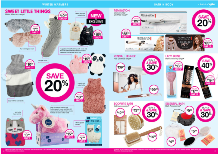 澳洲葯妝店Priceline 5月6日至5月20日特價商品清單