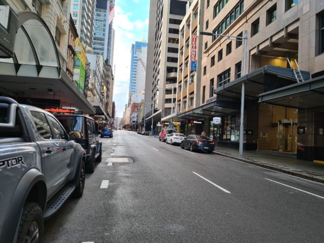 澳洲疫情 悉尼市区 CBD