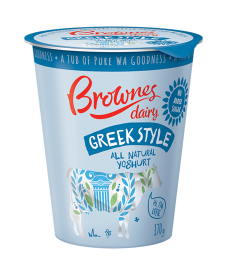 Brownes纯天然希腊酸奶口感醇厚细腻