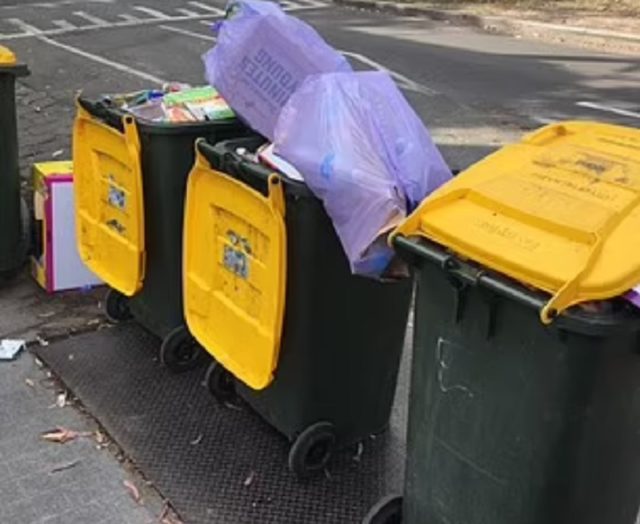 墨爾本垃圾桶，垃圾