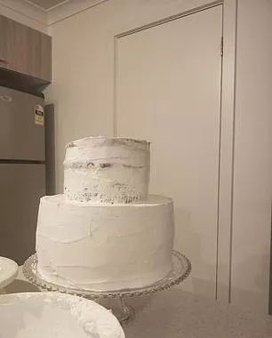 澳洲新娘做蛋糕